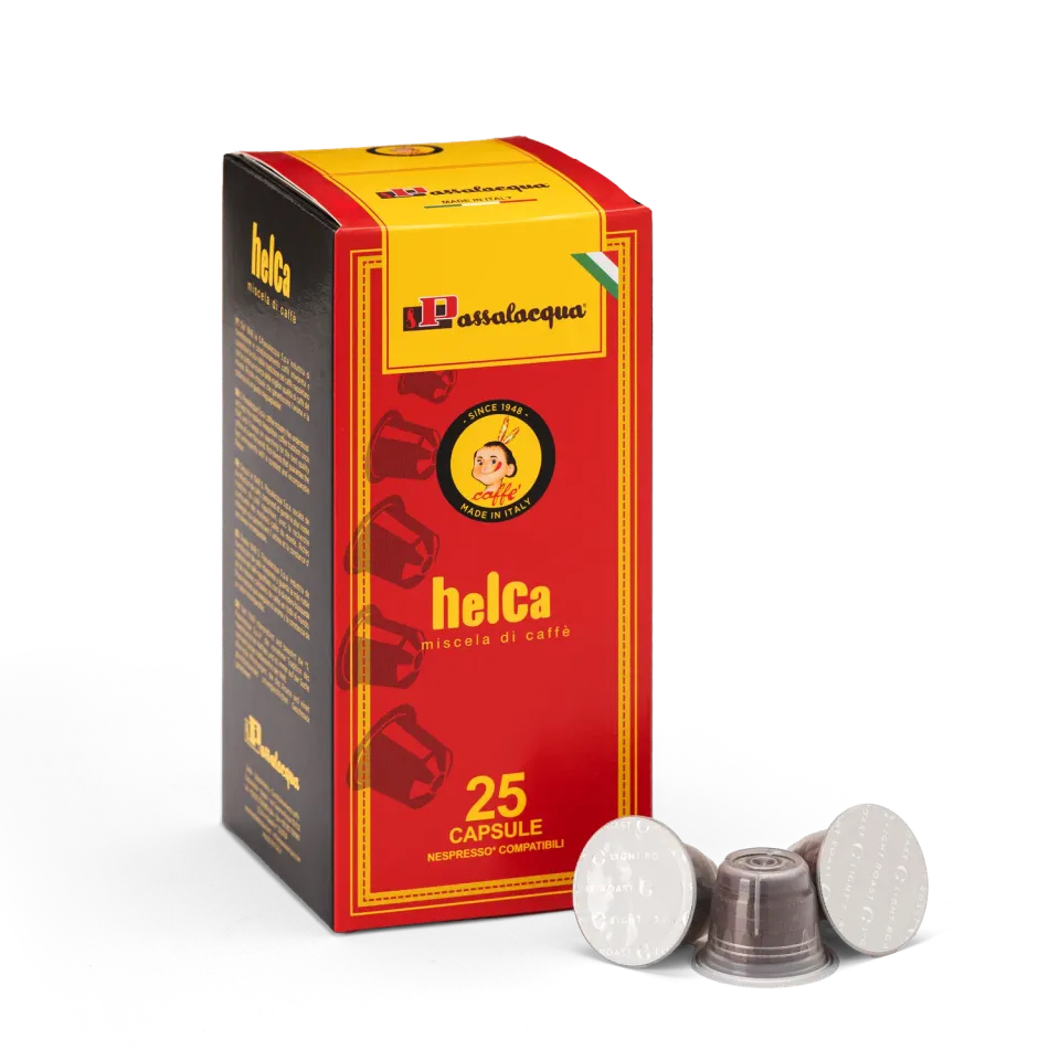 Passalacqua Helca capsule compatibili Nespresso 25 pz cremoso