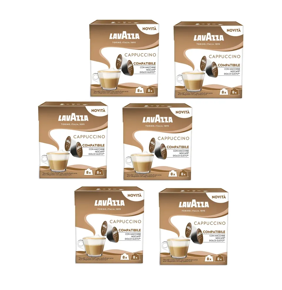Lavazza Cappuccino capsule Dolce Gusto 96 pz con latte