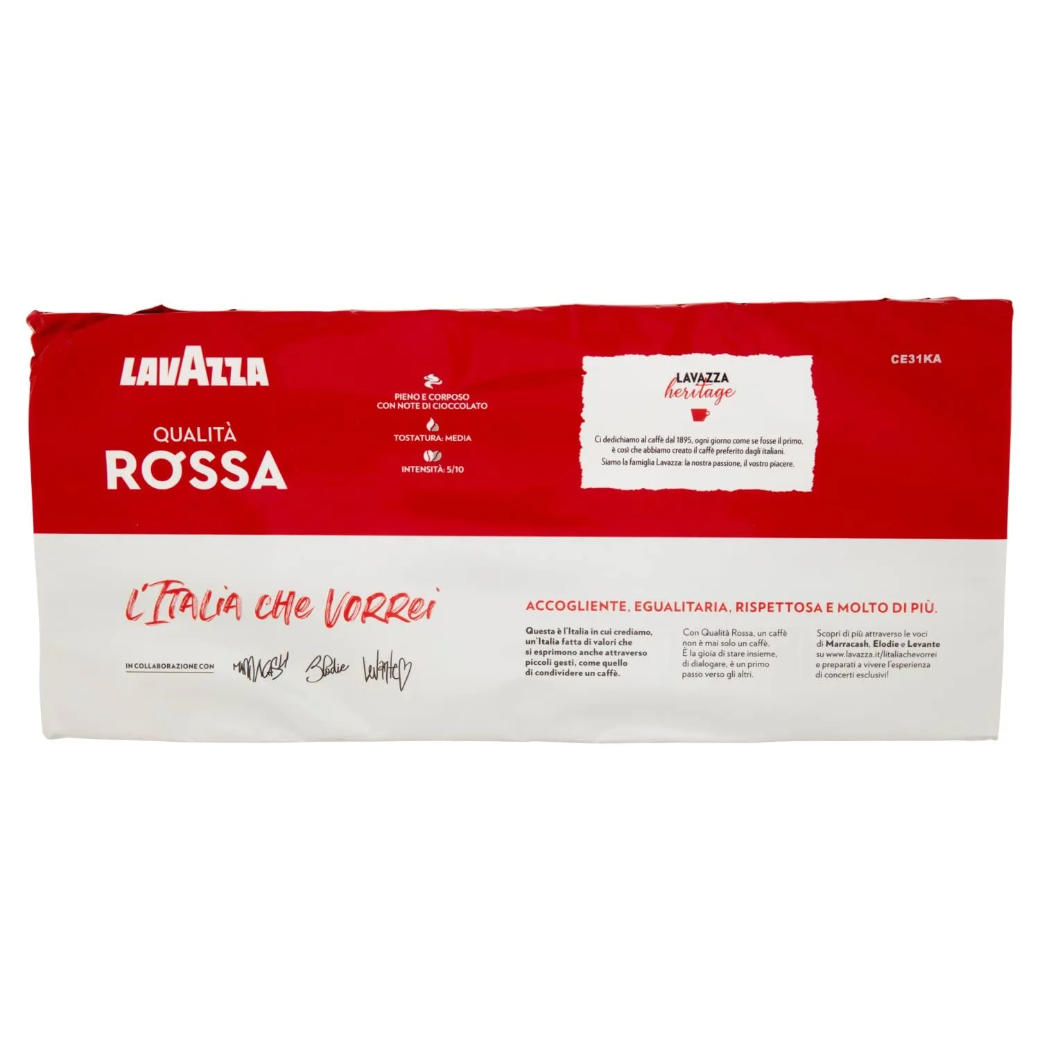 Lavazza Qualita Rossa macinato moka 4x250g note cioccolato