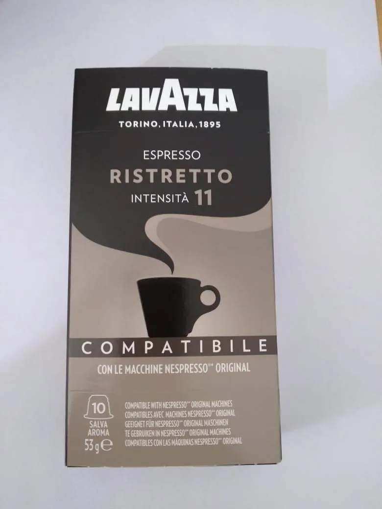 Lavazza Ristretto capsule compatibili Nespresso 100 caramello