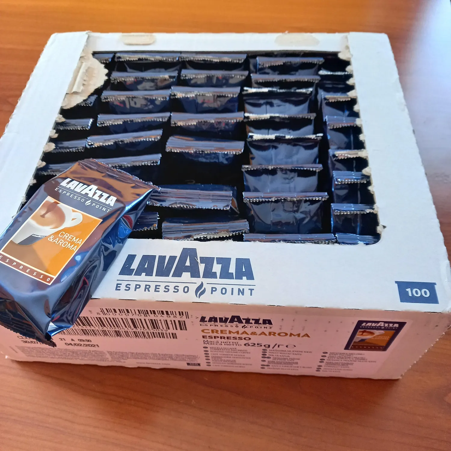 Lavazza Point Crema e Aroma capsule 100pz intensita 10