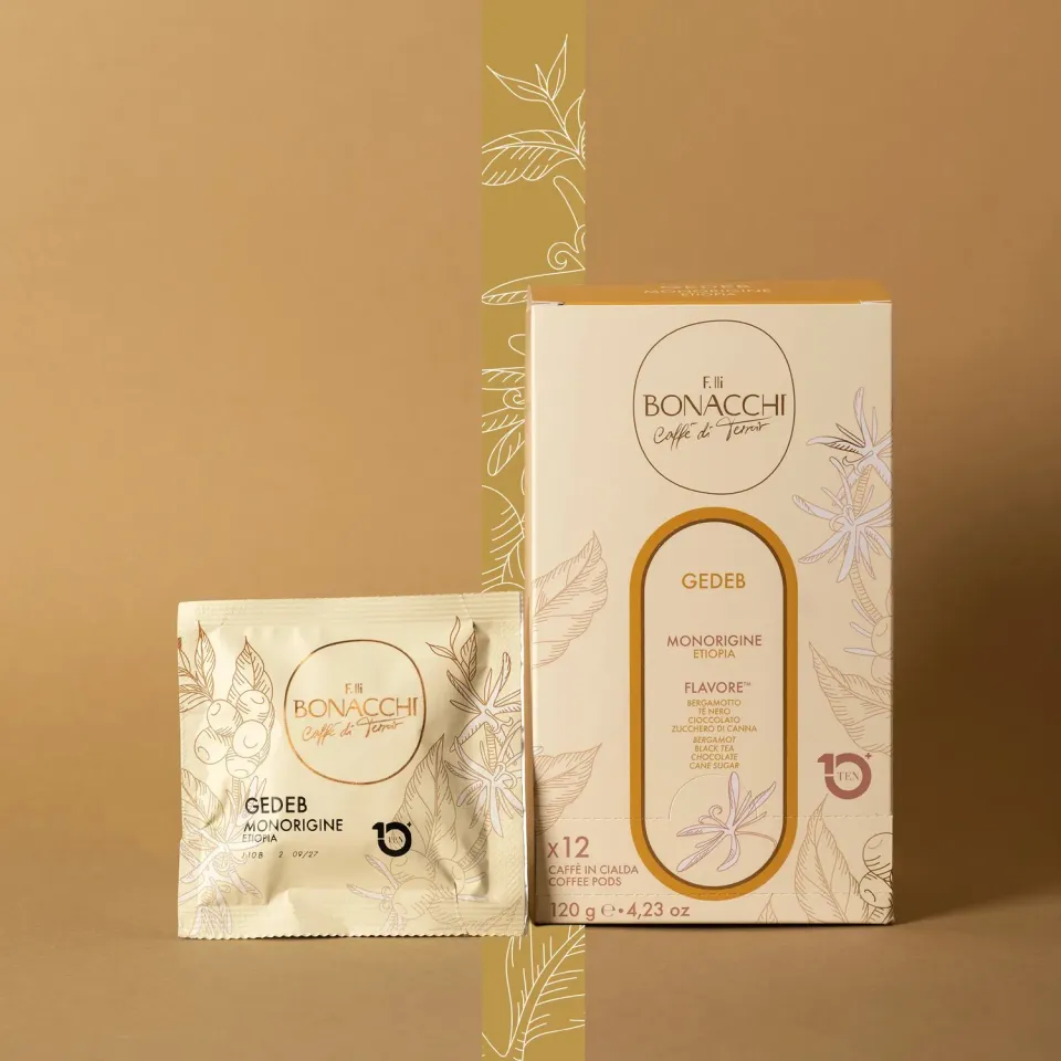 Bonacchi Gedeb cialde 10g Reniala 50pz arabica lavata