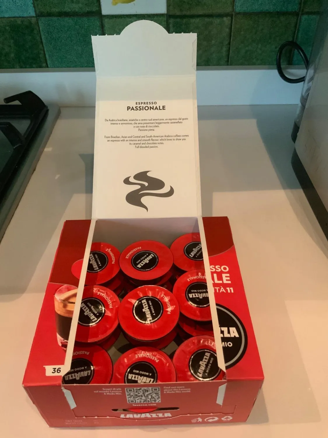 Lavazza A Modo Mio Passionale capsule 180 gusto cioccolato