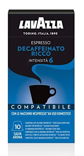 Lavazza Decaffeinato Ricco capsule compatibili Nespresso 100 pz