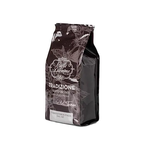 Diemme Tradizione caffè macinato moka 200 g note cioccolato
