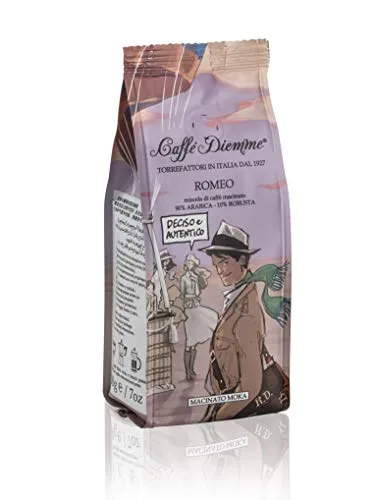 Diemme Viaggi Romeo macinato moka 90% arabica
