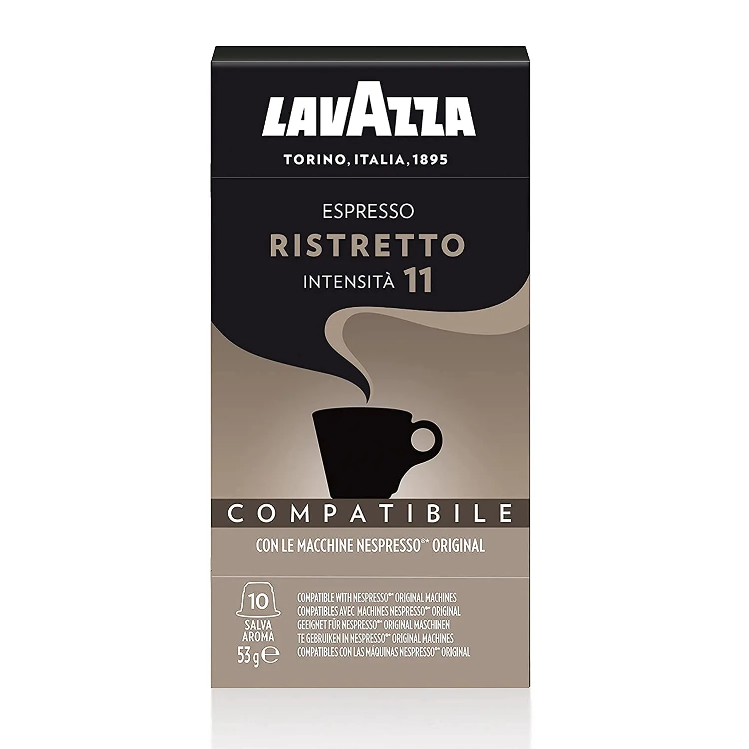 Lavazza Ristretto capsule compatibili Nespresso 100 caramello