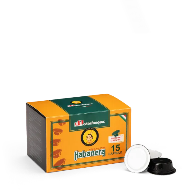 Passalacqua Habanera capsule A Modo Mio 15 pz equilibrato