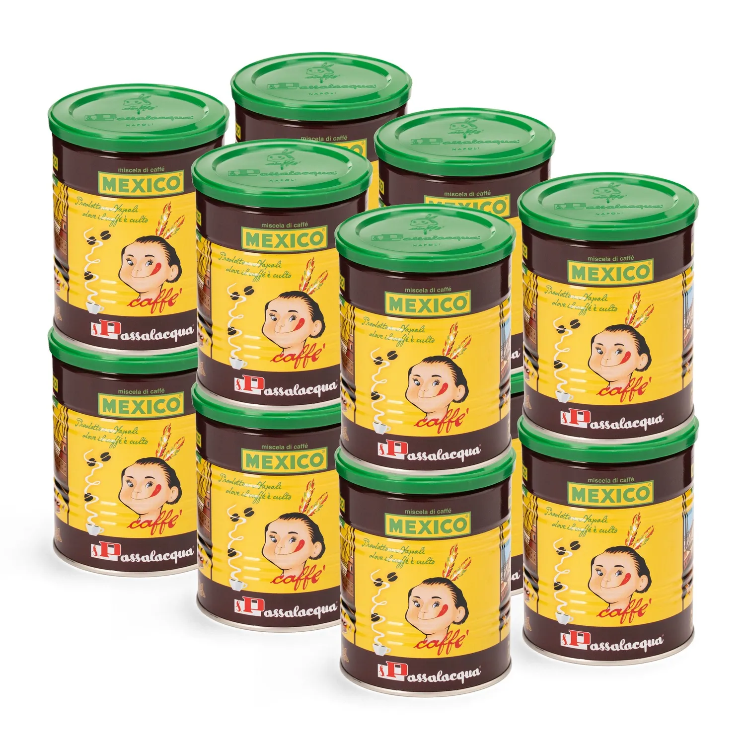 Passalacqua Mexico caffè macinato lattina 250g arabica