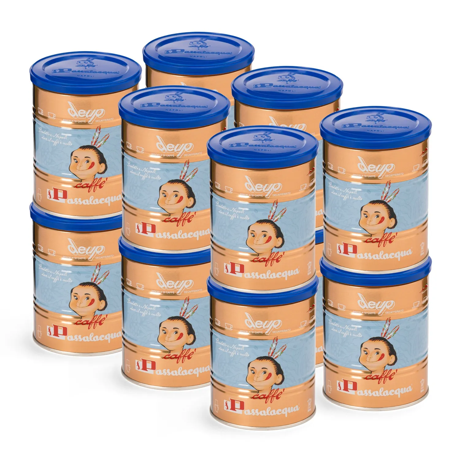 Passalacqua Deup caffè macinato 250g decaffeinato