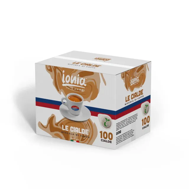 Ionia cialde caffe 100 pz espresso cremoso