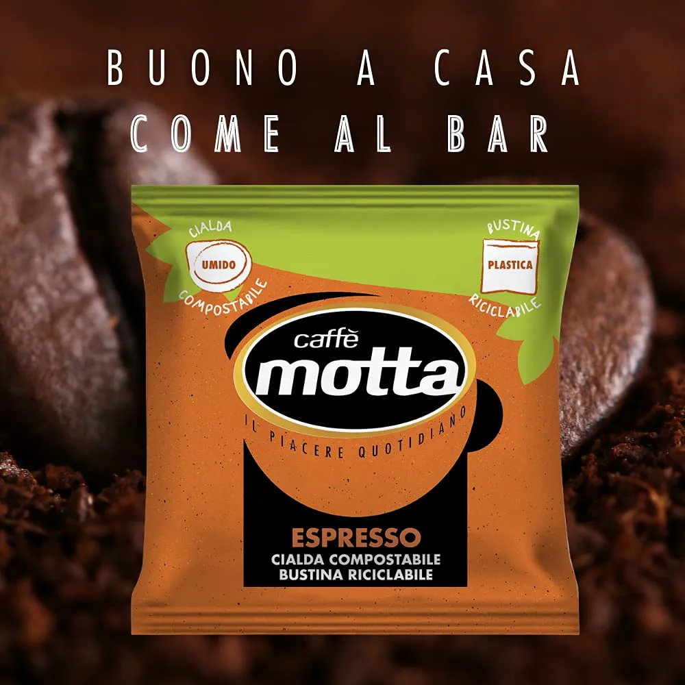 Caffè Motta Cremoso Cialde ESE 44 mm Kit 50 pz delicato