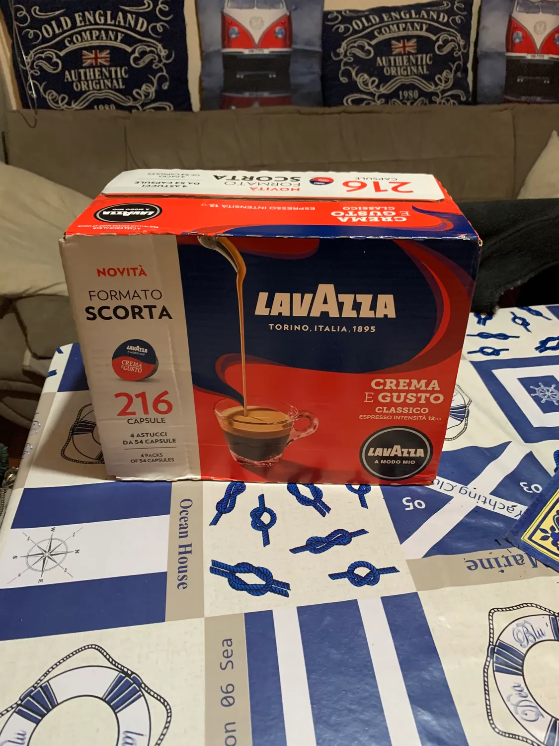Lavazza A Modo Mio Crema e Gusto capsule 216 pz cioccolato