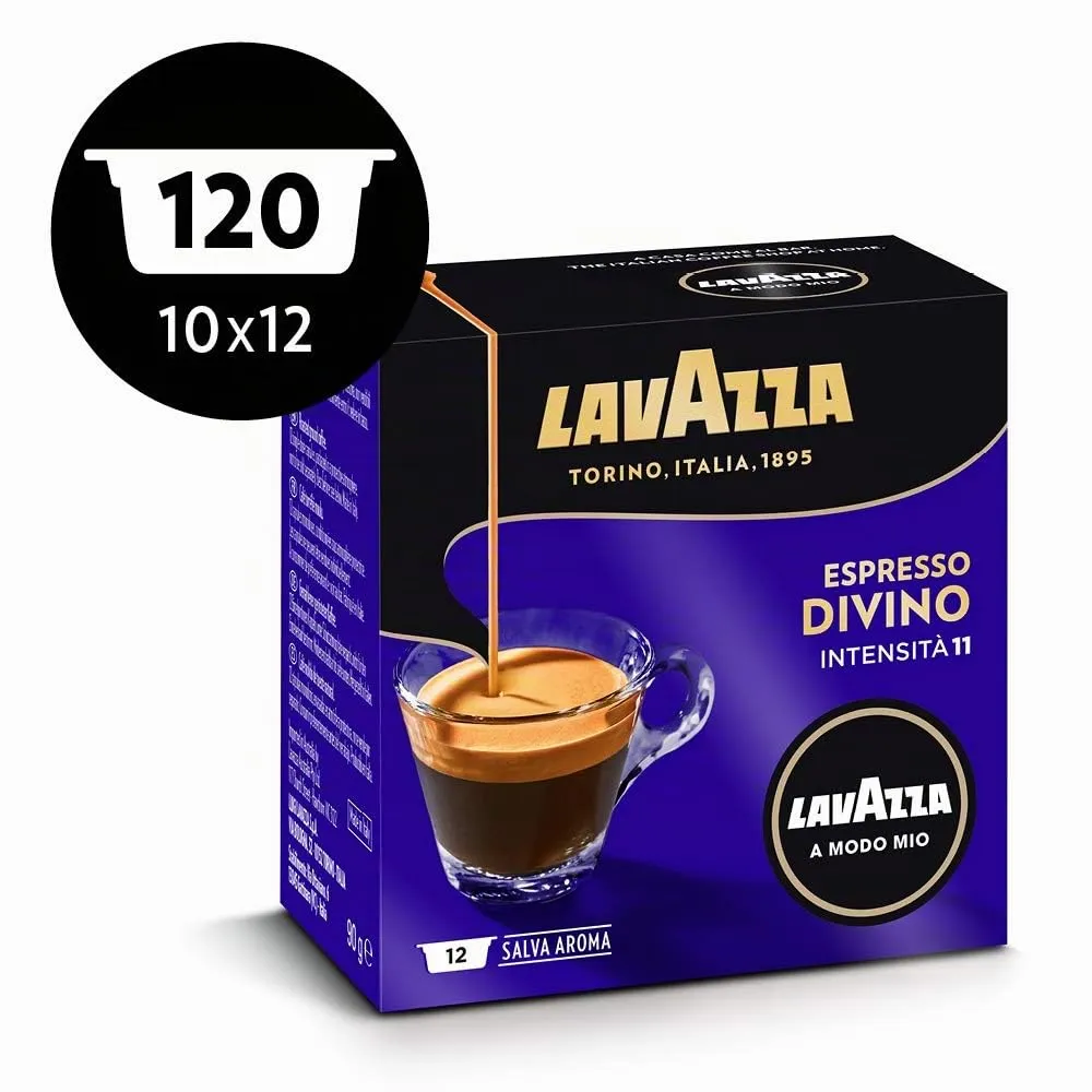 Lavazza A Modo Mio Divino capsule 120 pezzi tostatura scura