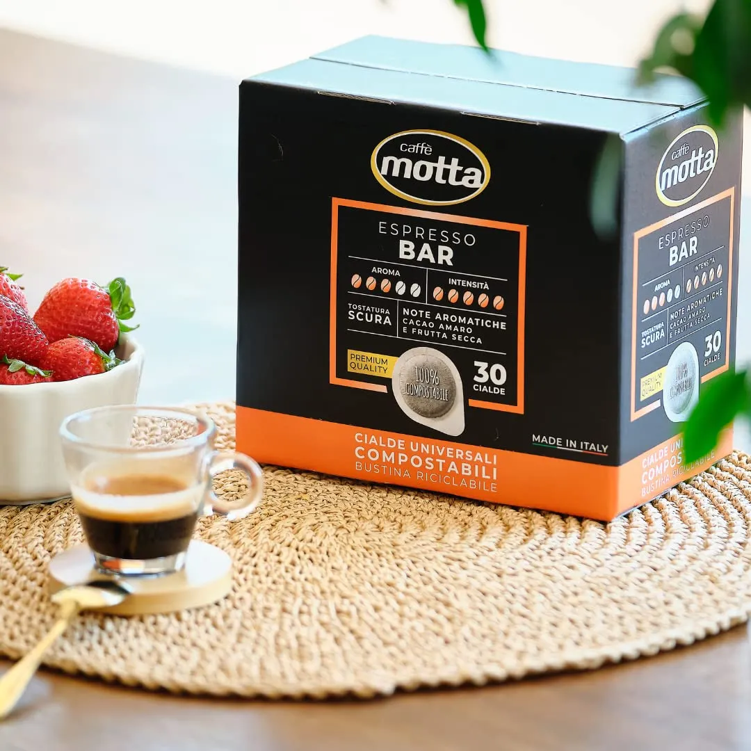 Caffè Motta Espresso Bar cialde ESE 44 mm 50 pz extra dark