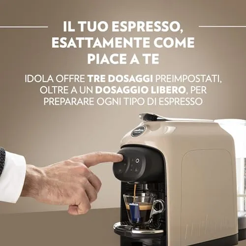 Lavazza A Modo Mio Idola macchina capsule nera touch