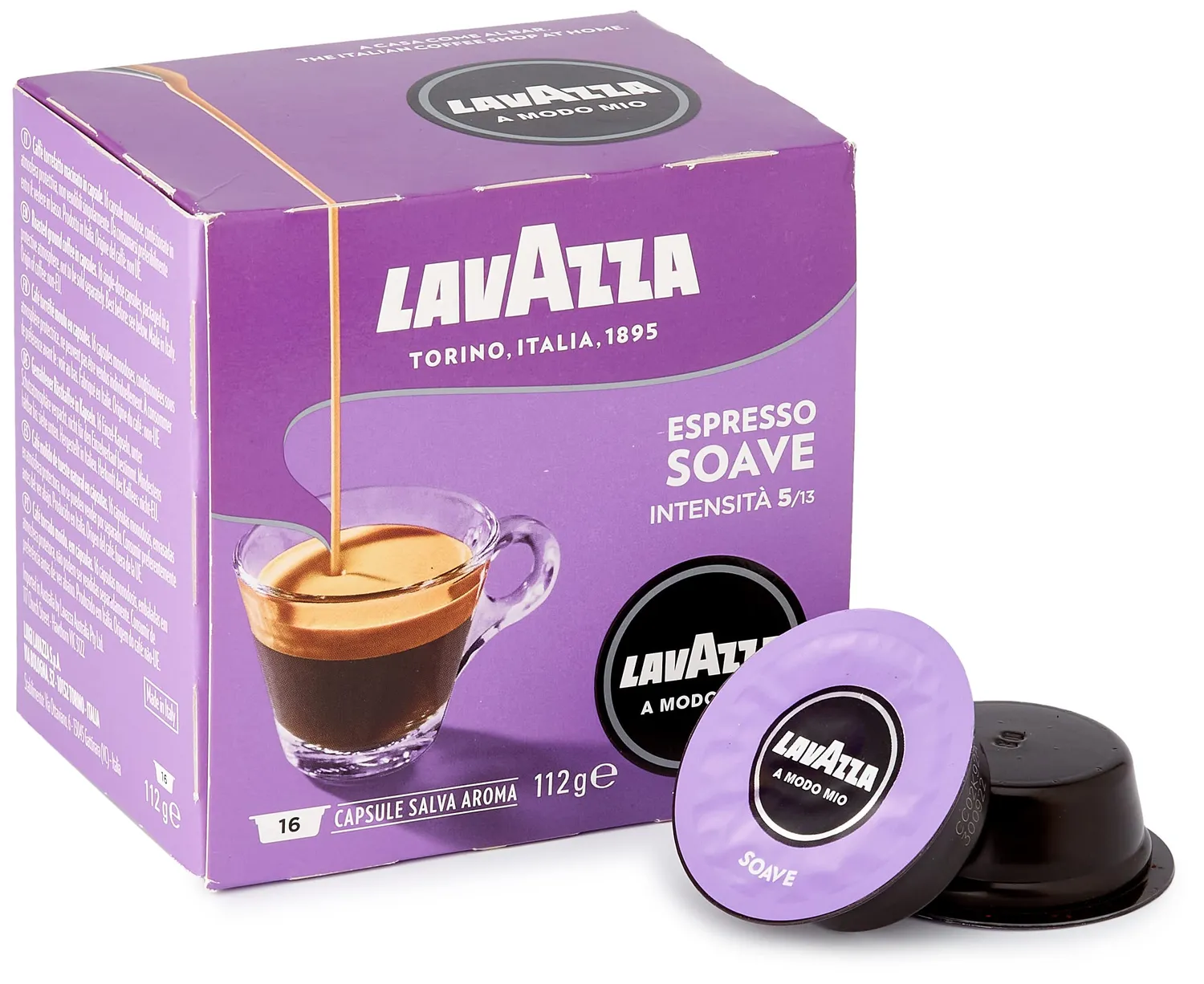 Lavazza A Modo Mio Divino capsule 120 pezzi tostatura scura