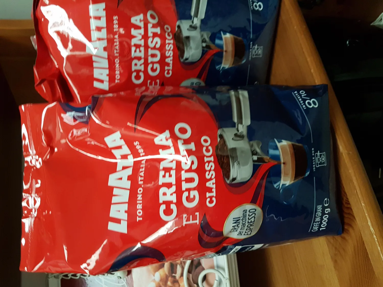 Lavazza Crema e Gusto Classico caffè grani 1 kg intenso