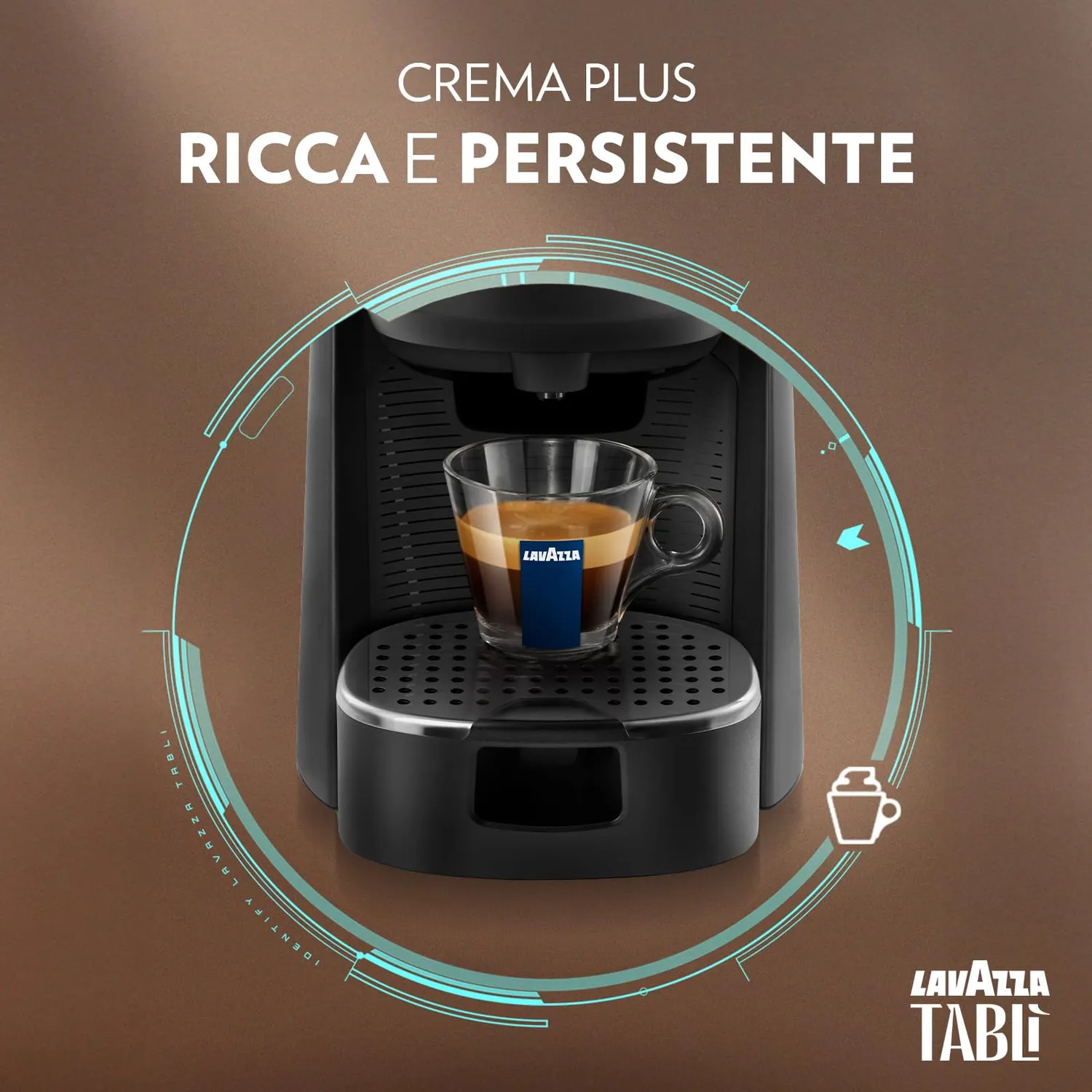 Lavazza Tabli macchina caffe tab 100% caffe marrone + 96 tab