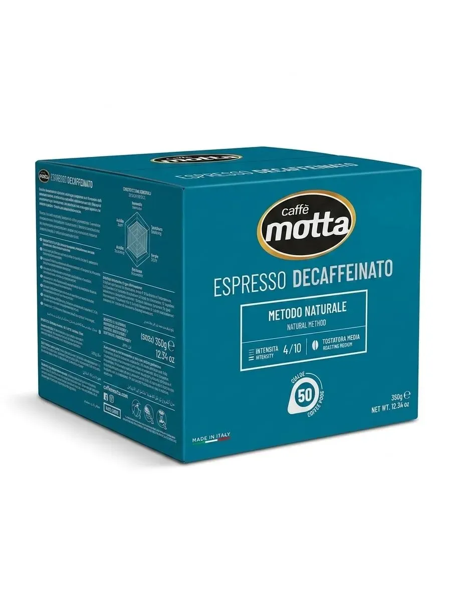 Caffè Motta Espresso Decaffeinato cialde 50 pz delicate