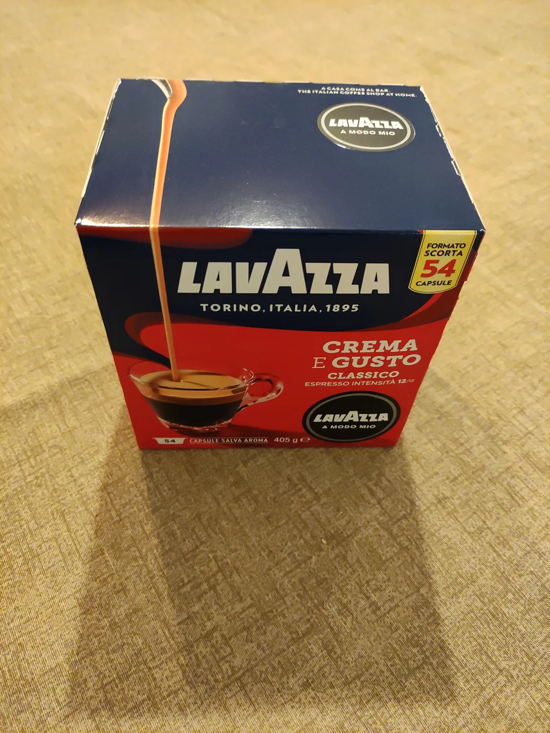 Lavazza A Modo Mio Crema e Gusto capsule 216 pz cioccolato