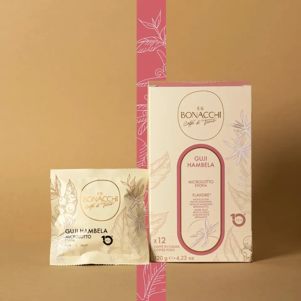 Bonacchi Guji Hambela cialde 10g 50 pezzi Etiopia