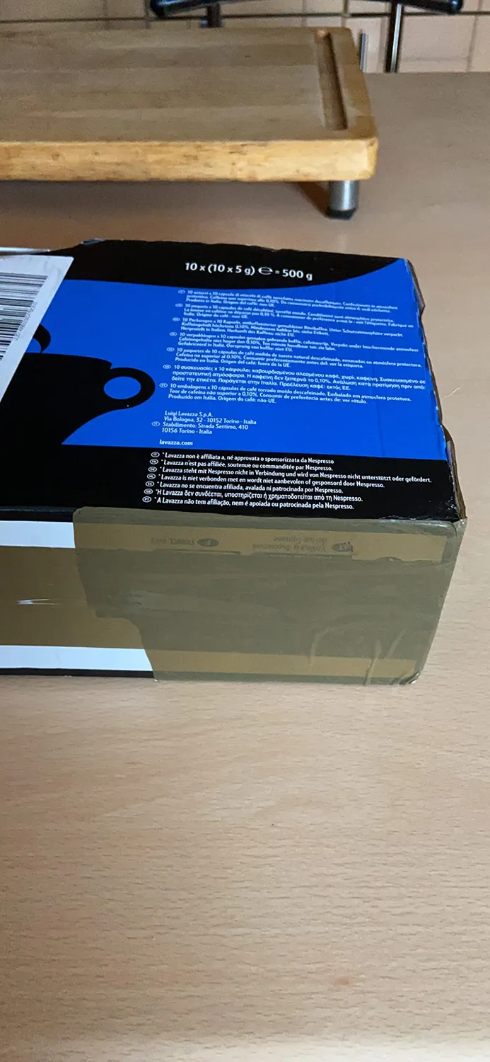 Lavazza Decaffeinato Ricco capsule compatibili Nespresso 100 pz