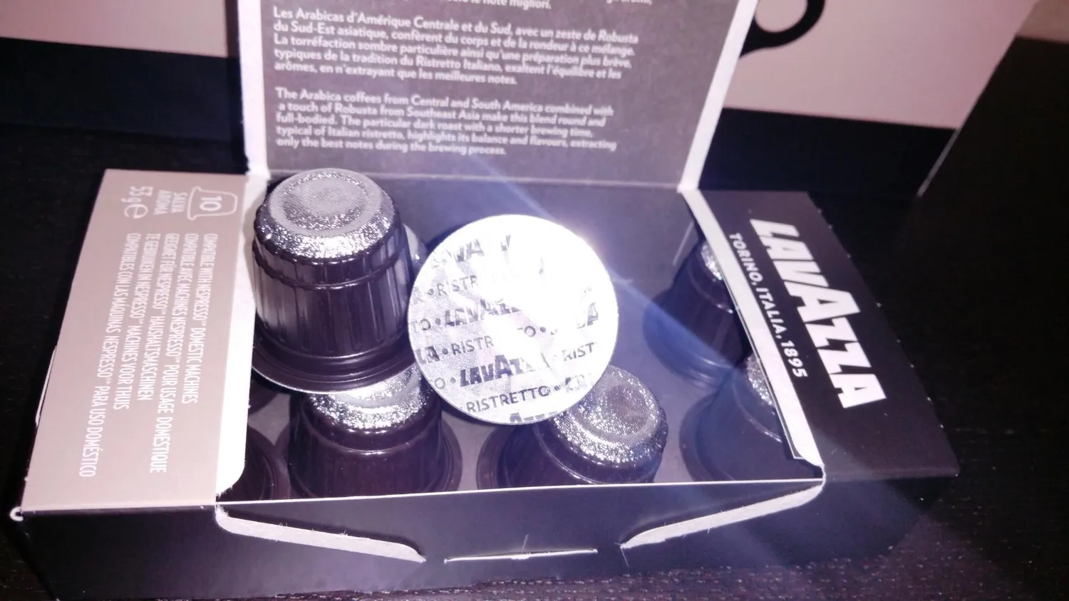 Lavazza Decaffeinato Ricco capsule compatibili Nespresso 100 pz
