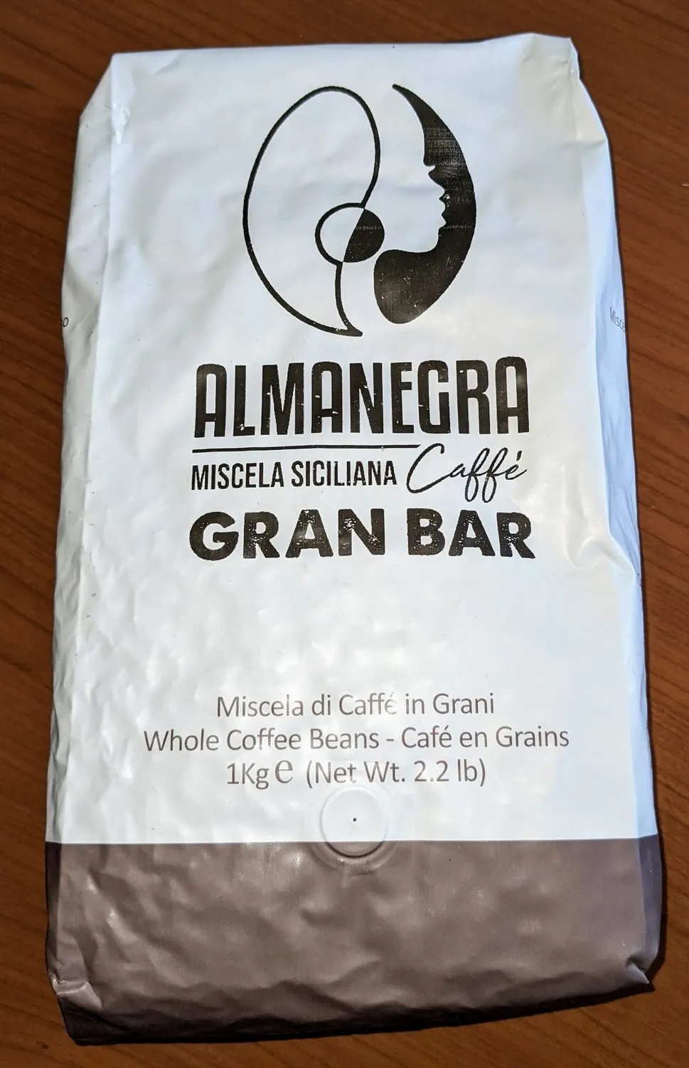 Almanegra Forte caffè in grani 1 kg tostatura scura