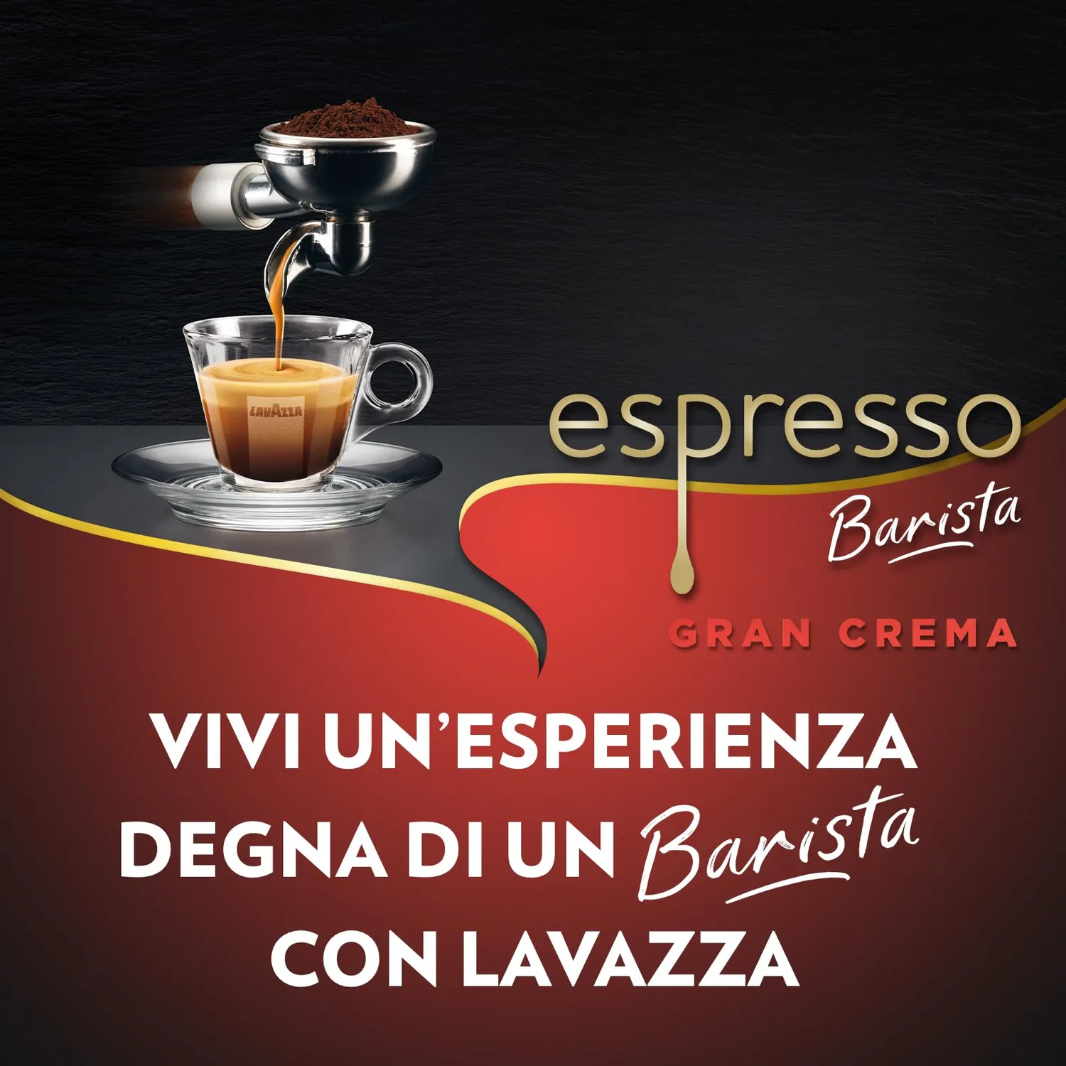 Lavazza Barista Gran Crema caffè grani 1 kg floreale
