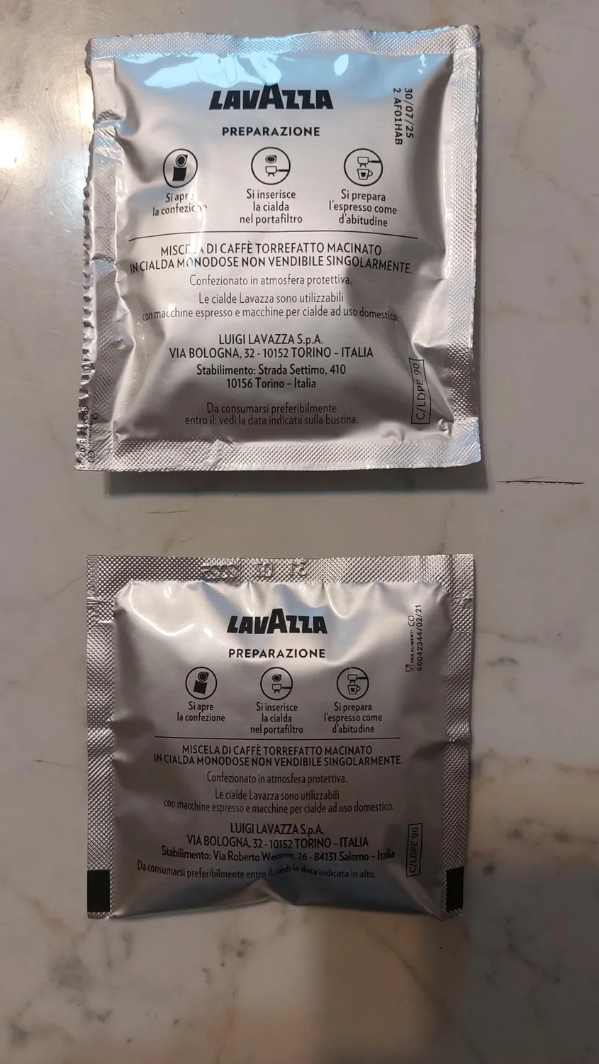 Lavazza Crema e Gusto Classico cialde ESE 50 pz legno tabacco
