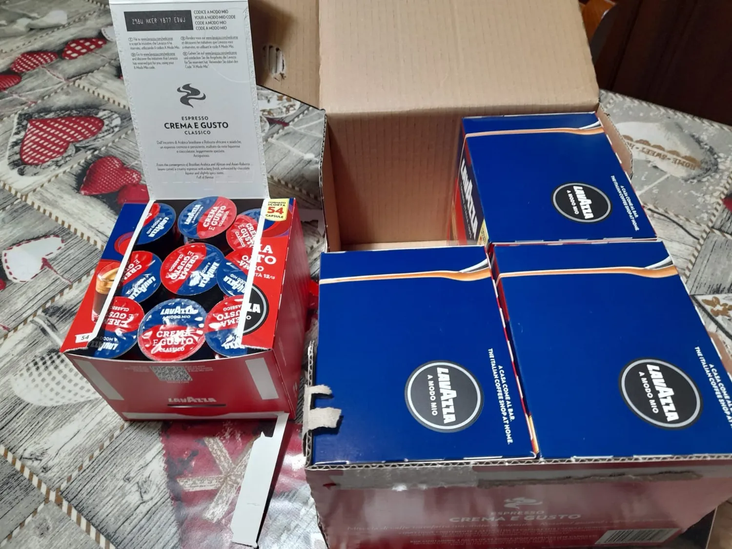 Lavazza A Modo Mio Crema e Gusto capsule 216 pz cioccolato