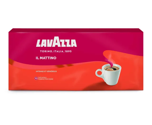 Lavazza Il Mattino caffè macinato 4x250 g per filtro