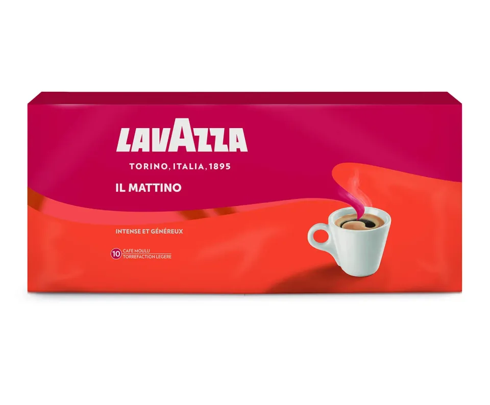 Lavazza Il Mattino caffè macinato 4x250 g per filtro