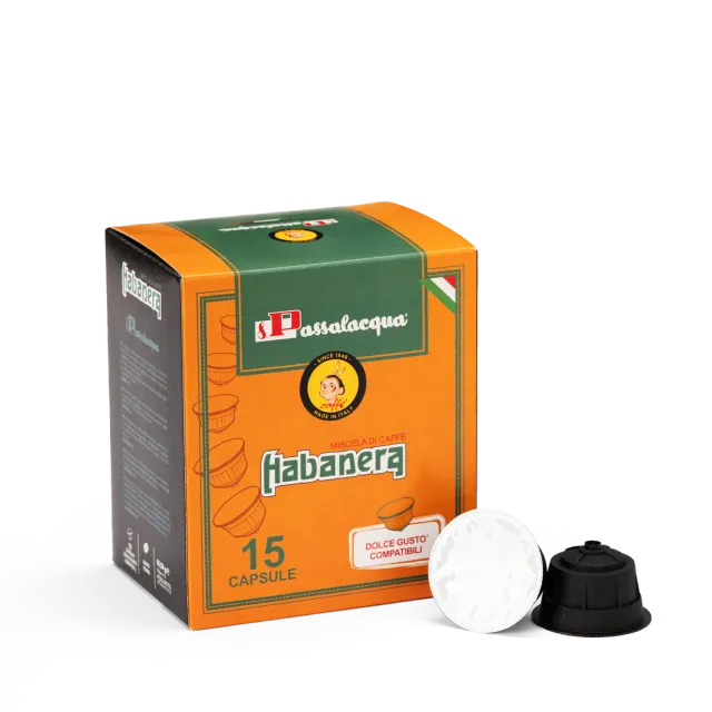 Passalacqua Habanera capsule 15 dolce gusto