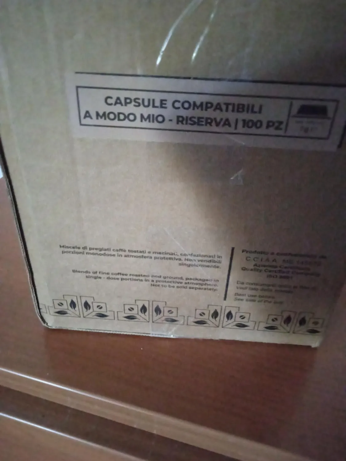 Almanegra Riserva capsule compatibili Nespresso 100 pz aroma intenso