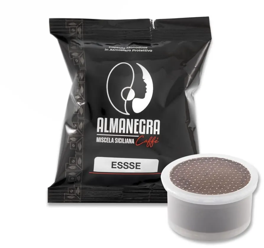 Almanegra Miscela Forte capsule Esse Caffè 100 pz tostatura scura