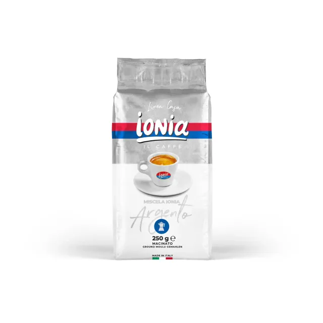 Ionia Argento caffè macinato 250 g gusto amaro