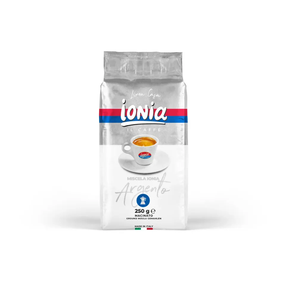 Ionia Argento caffè macinato 250 g gusto amaro