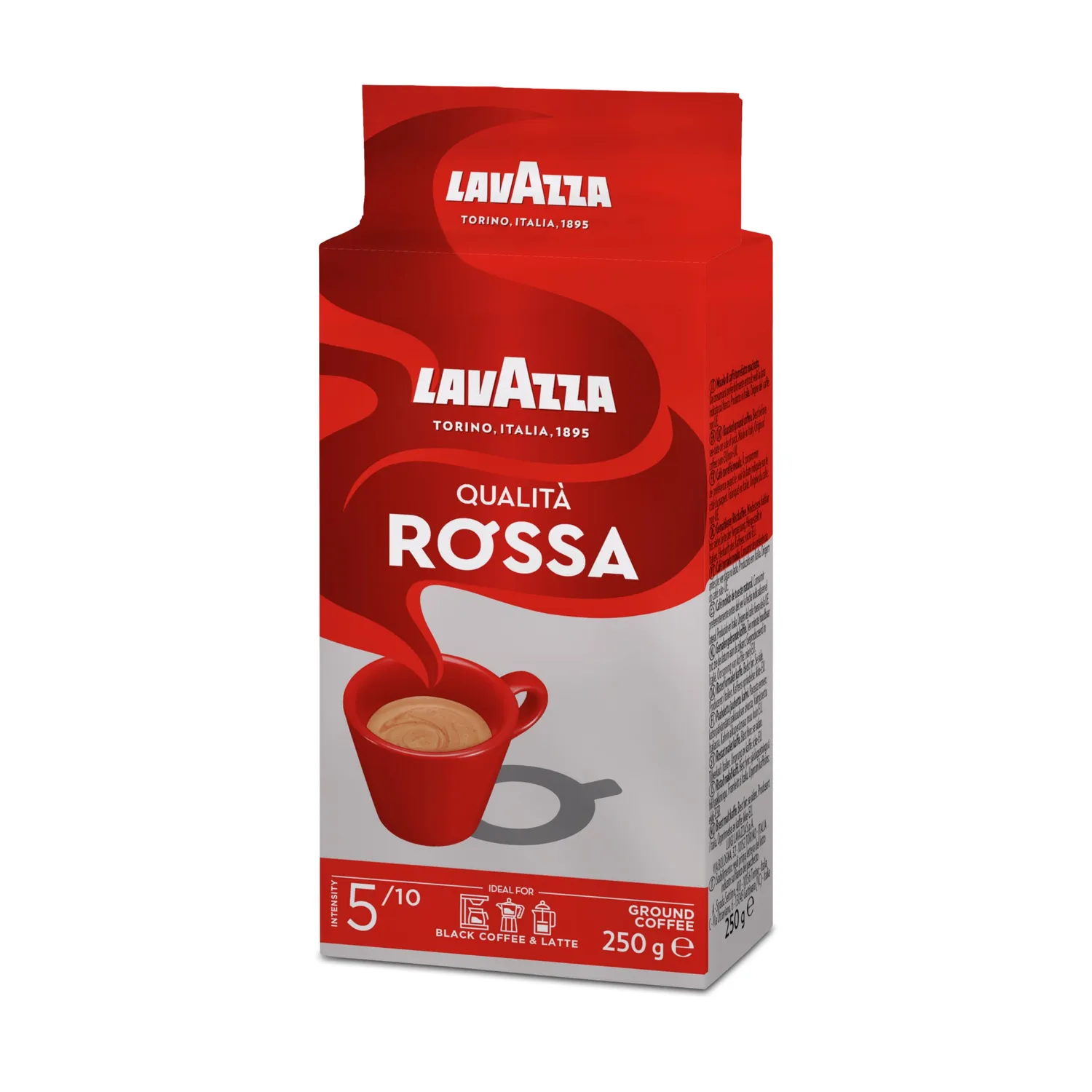 Lavazza Qualità Rossa caffè macinato 250 g rotondo