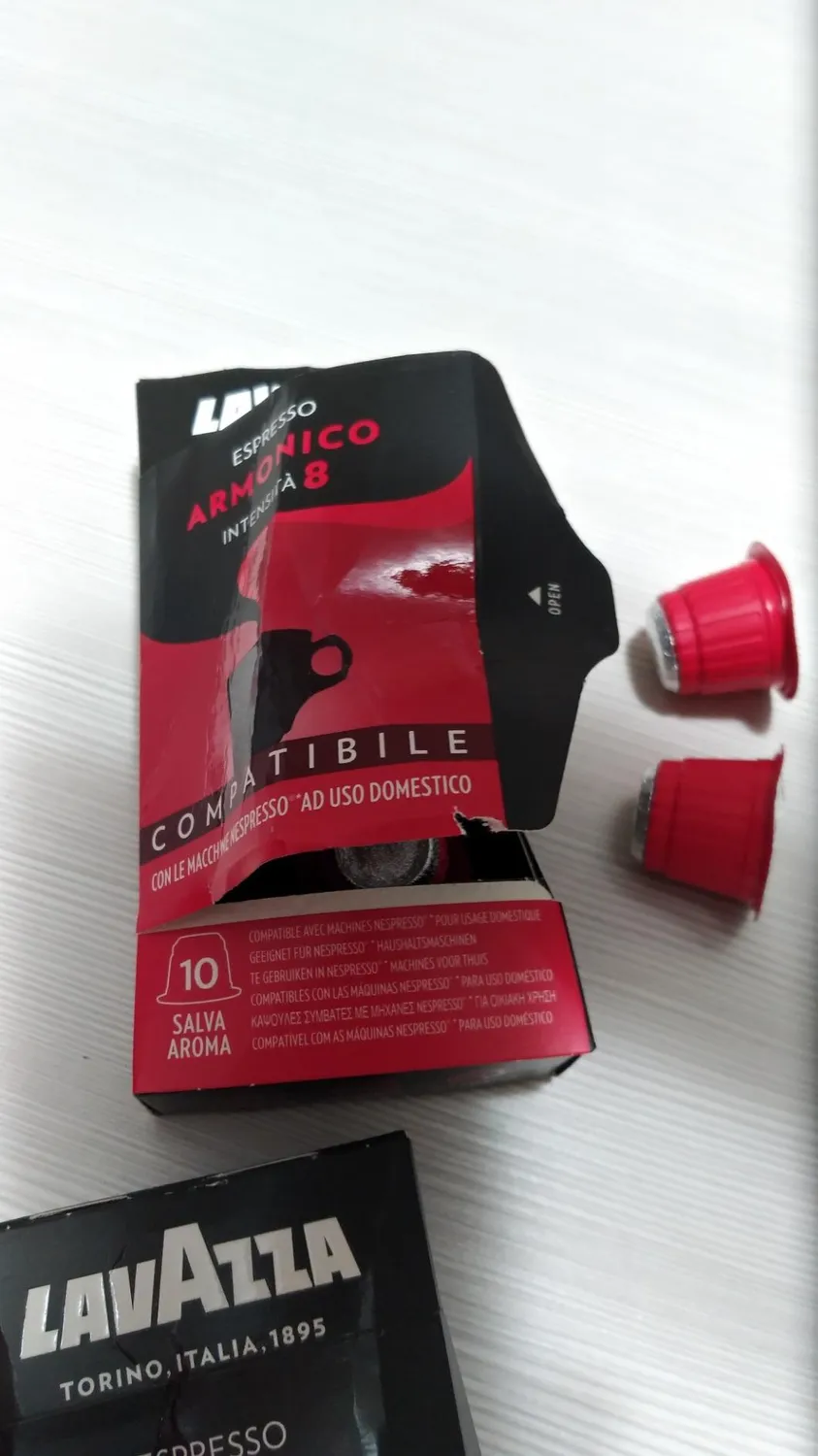 Lavazza Armonico capsule compatibili Nespresso 100 pz tostatura scura