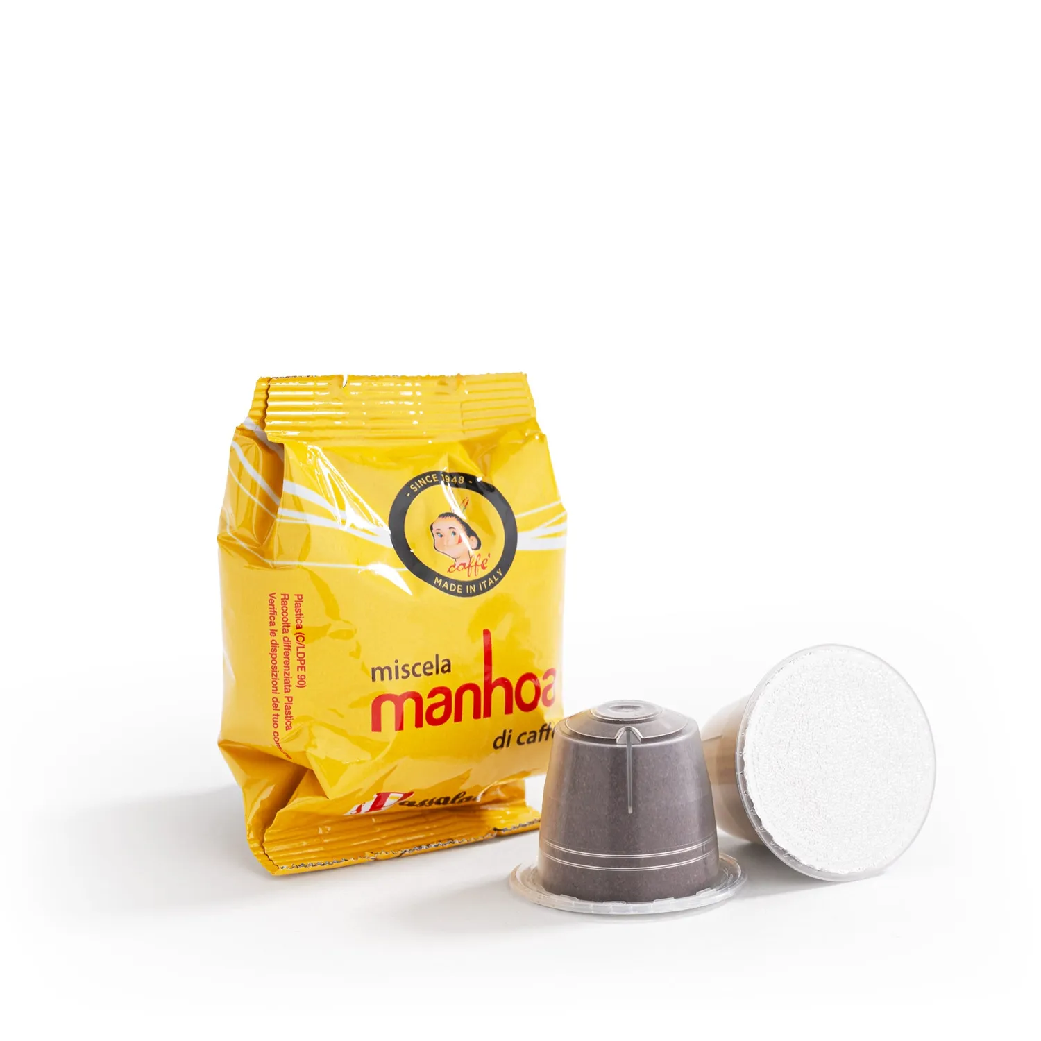 Passalacqua Manhoa capsule 100 pz aroma miele cioccolato