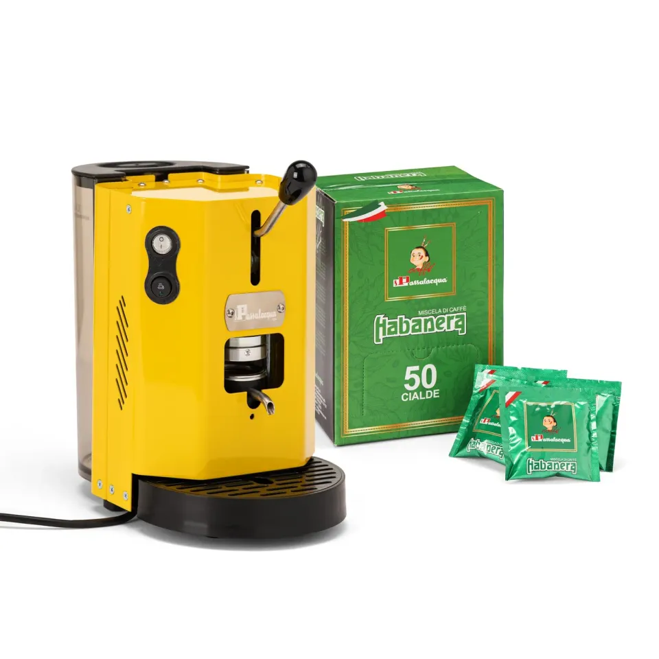 Passalacqua Clio macchina cialde gialla +50 Habanera