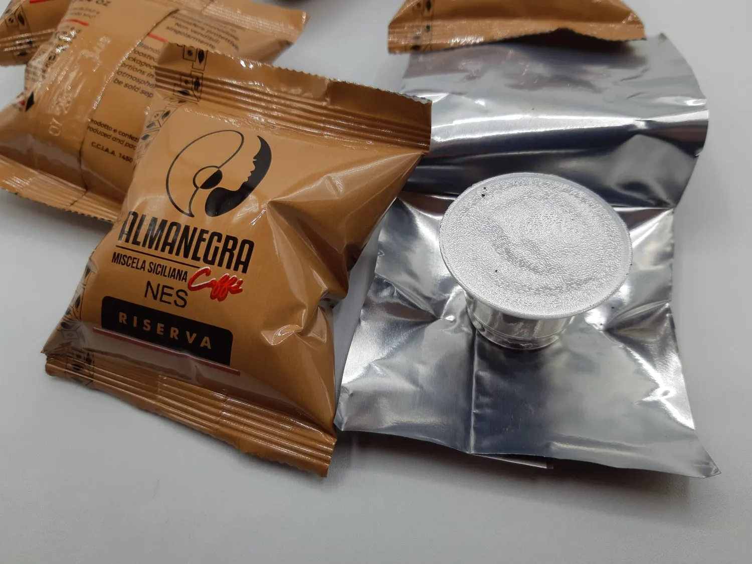 Almanegra Riserva capsule compatibili Nespresso 100 pz aroma intenso