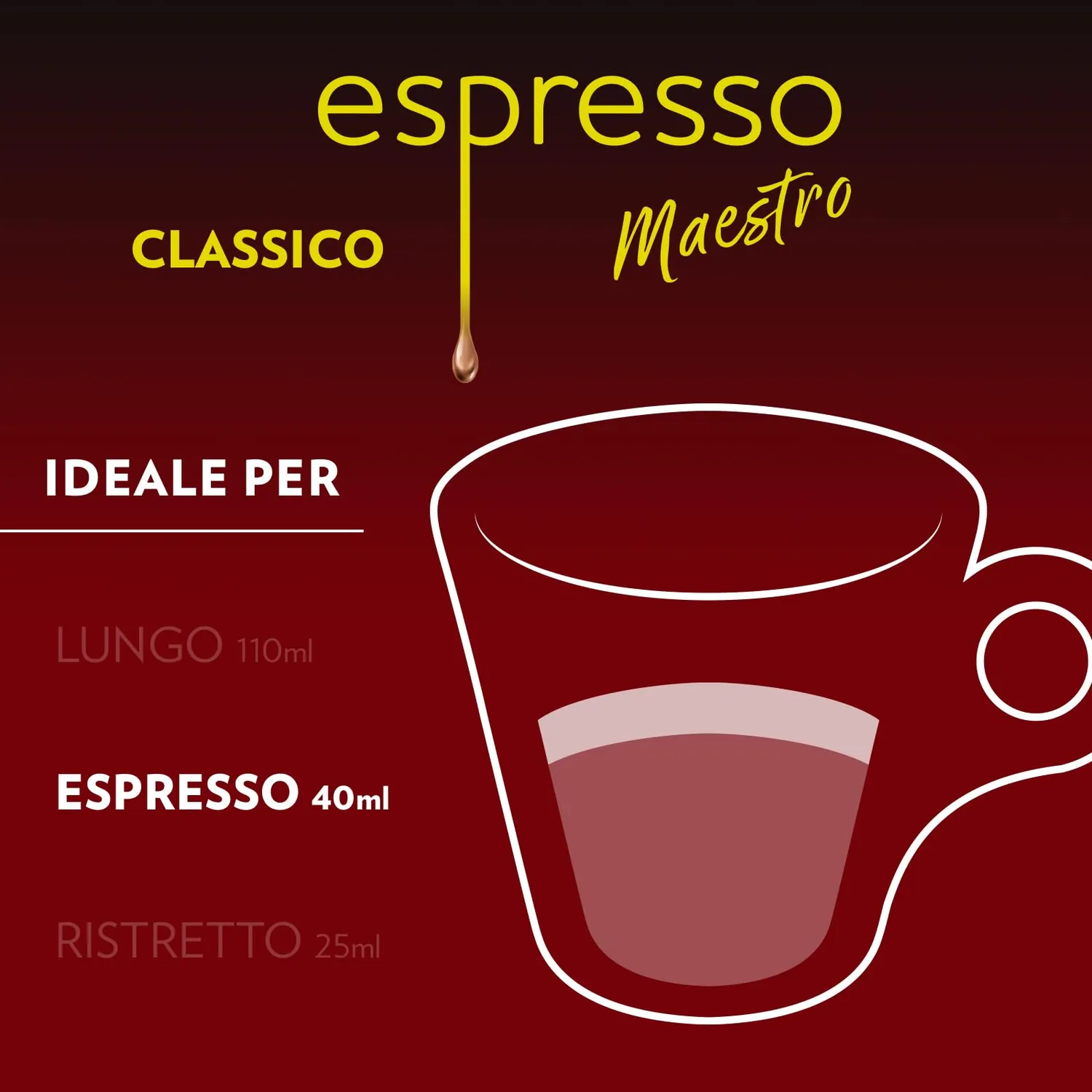Lavazza Espresso Maestro Classico capsule Nespresso 100 pz tostatura scura