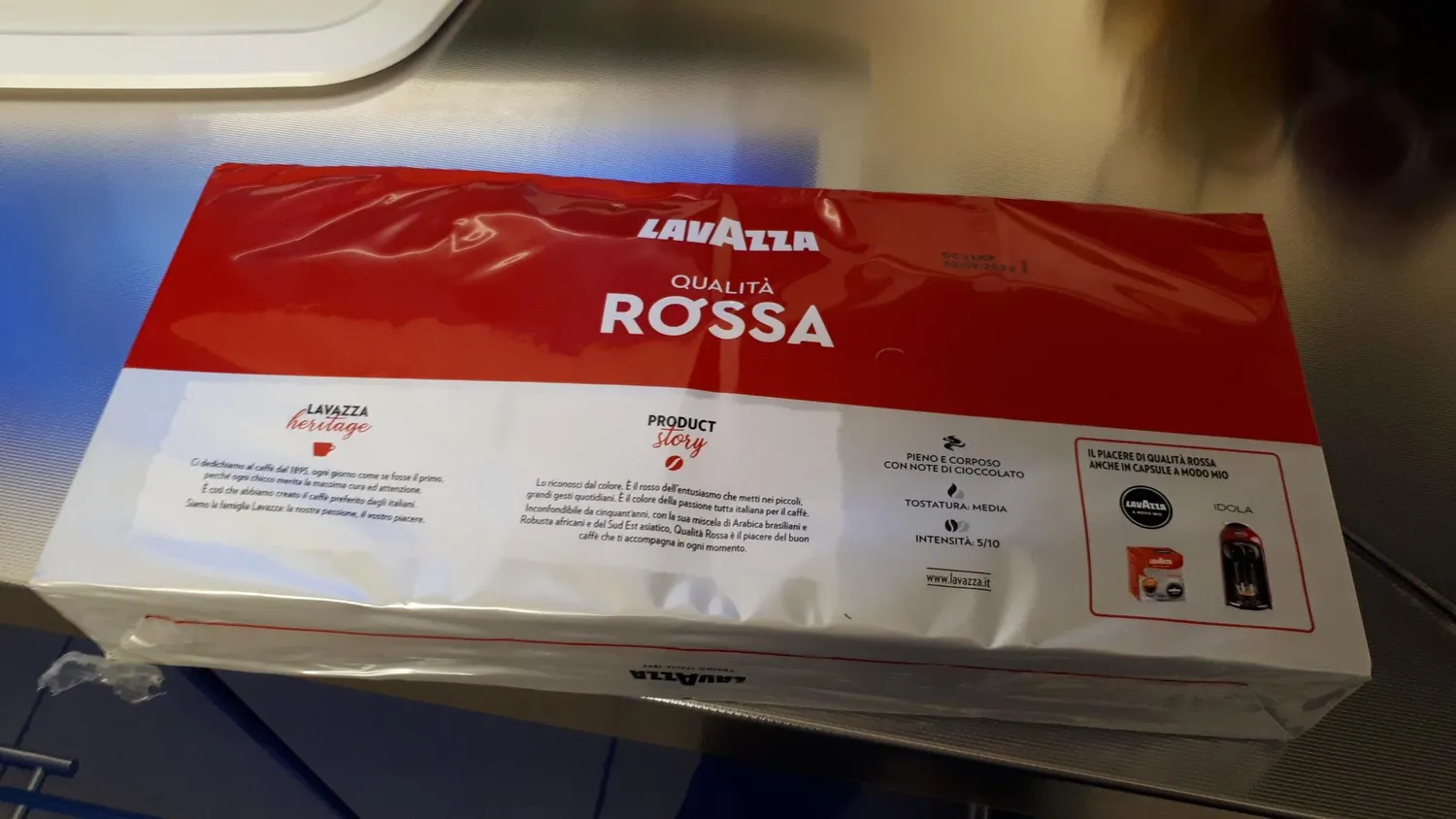 Lavazza Qualita Rossa macinato moka 4x250g note cioccolato