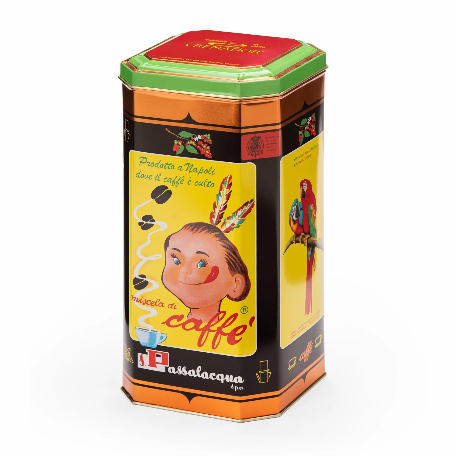 Passalacqua Cremador caffè macinato lattina 1 kg cremoso