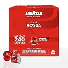 Lavazza Qualita Rossa capsule alluminio Nespresso 240 pz intensita 10