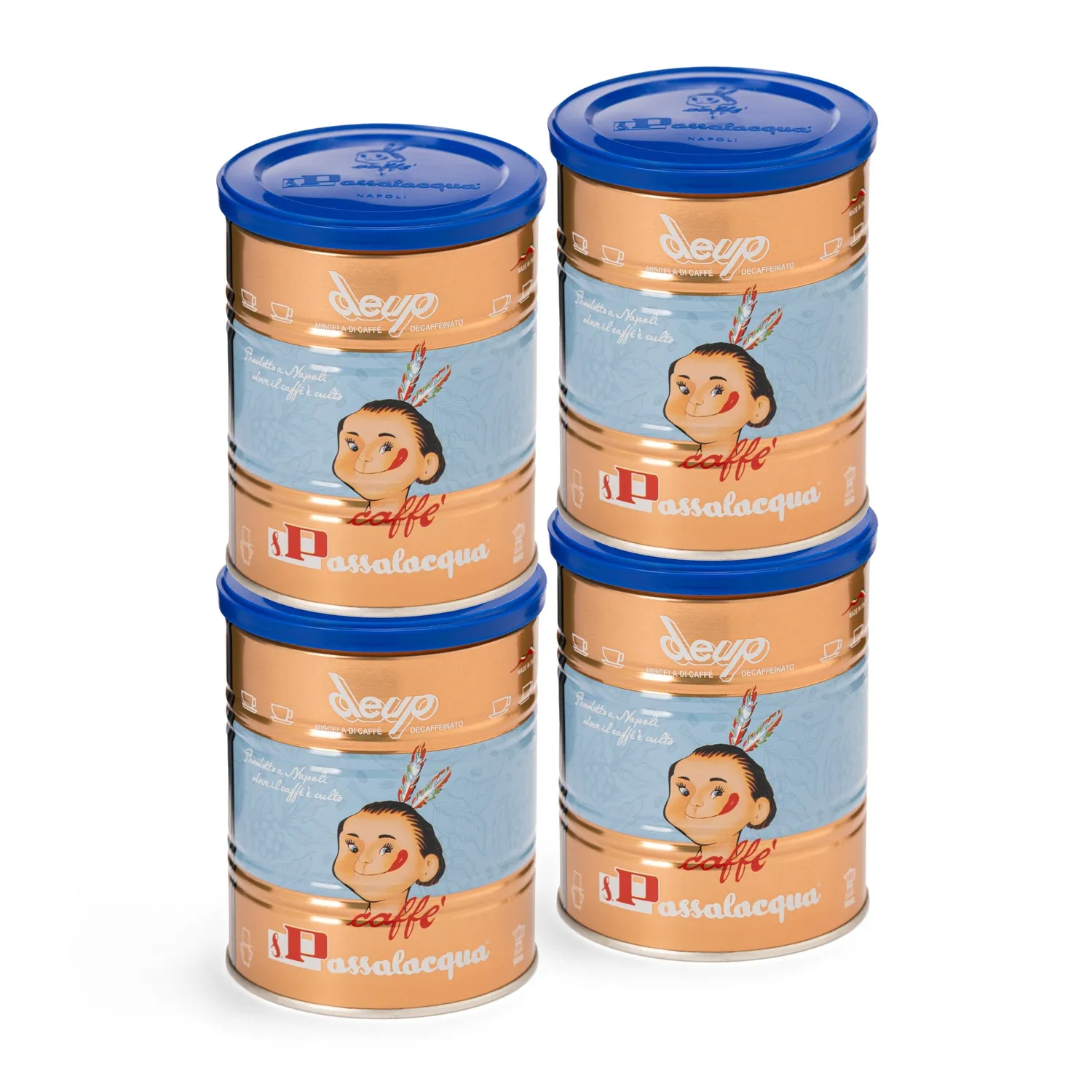 Passalacqua Deup caffè macinato 250g decaffeinato