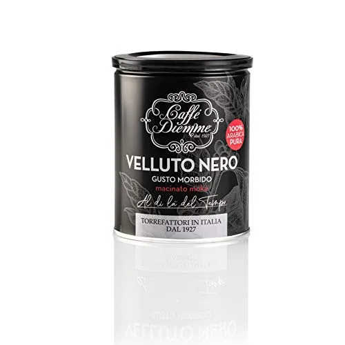 Diemme Black Velluto Nero macinato 250 g 100% arabica